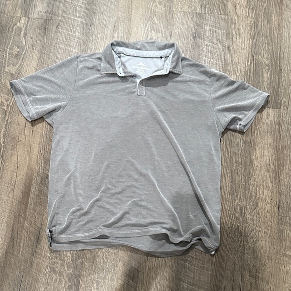 Tommy Bahama Other - Tommy Bahama Light Gray Polo Shirt